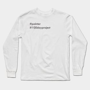 #painter Long Sleeve T-Shirt